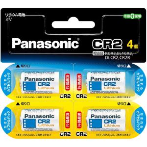 Panasonic パナソニック CR-2W/4P　リチウムシリンダー電池 3V 4個入