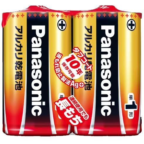 Panasonic/パナソニック LR20XJ/2SE　アルカリ乾電池単１形２本パック