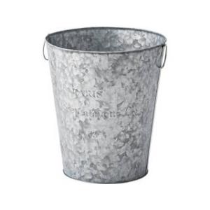 【used】アンティーク 調 ダストボックス　15Lペール付 Amazon｜ゴミ箱 おしゃれ ペダル ふた付き ペダルビン アイアン