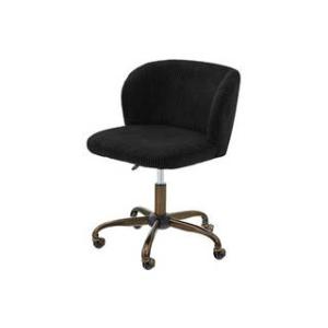 東谷 あづまや OAチェア ロール 肘なし ブラック ROL-300BK