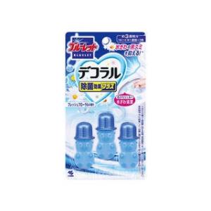 KOBAYASHI 小林製薬  ブルーレットデコラル除菌効果＊プラス フレッシュフローラルの香り｜murauchi3