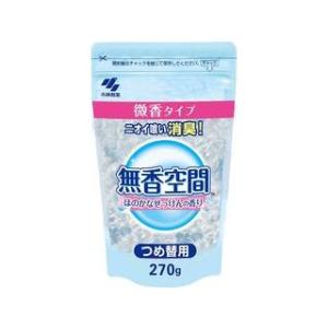 KOBAYASHI 小林製薬  無香空間 ほのかなせっけんの香り つめ替用 270g｜murauchi3