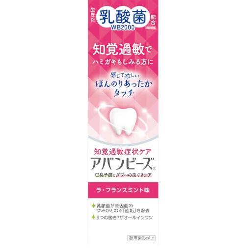 WAKAMOTO わかもと製薬 アバンビーズ 知覚過敏症状ケア 80g