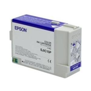 EPSON/エプソン SJIC15P インクカートリッジ 3色(CMY)顔料インク TM-C3400専用｜murauchi3