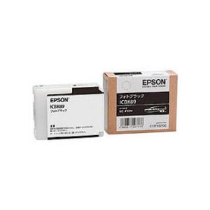 EPSON エプソン SC-PX3V用 インクカートリッジ(フォトブラック) ICBK89