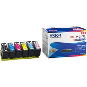 EPSON/エプソン 【純正】インクカートリッジ 増量タイプ 6色パック KUI-6CL-L【クマノミ】｜murauchi3