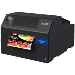 EPSON エプソン キャンセル不可 カラーラベルプリンター/用紙幅8インチ/マット顔料インク搭載/オートカッター CW-C6520AM