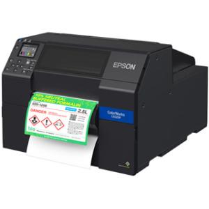 EPSON エプソン キャンセル不可 カラーラベルプリンター/用紙幅8インチ/フォト顔料インク搭載/ピーラーモデル CW-C6520PG