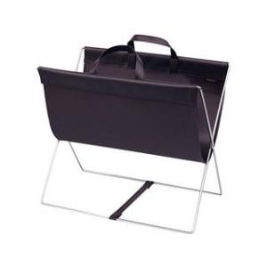 SAKI サキ セルフワゴン・レザー調ＰＶＣ　Ｒ−３５７　ブラウン　