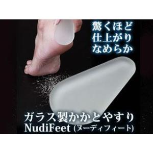 ComoLife/コモライフ  218045 ガラス製かかとやすり NudiFeet