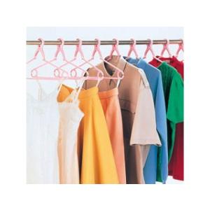 ComoLife/コモライフ  ネオクリップハンガー5本組ピンク（C）