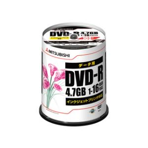 三菱化学メディア  データ用DVD-R 100枚 DHR47JPP100｜murauchi3