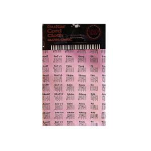 ONE’SWAY ギターコードクロス　CLOTH-OWGC PNK　ピンク　コード表付きクリーニングクロス｜murauchi3
