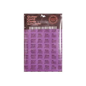 ONE’SWAY ギターコードクロス　CLOTH-OWGC PRP　パープル　コード表付きクリーニングクロス