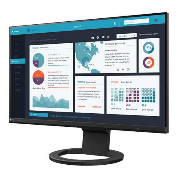 EIZO FlexScan 23.8インチカラー液晶モニター(1920x1080/USB Type-...