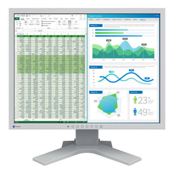 EIZO FlexScan 21.3インチカラー液晶モニター(1600x1200) S2134-HG...