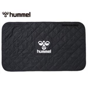 ヒュンメル hummel あったかブランケット【ブラック】HFA4092 試合観戦 コンパクト ブラ...