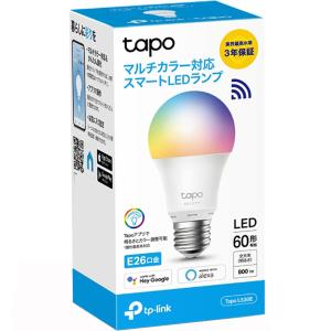 TP-Link ティーピーリンク  マルチカラー対応 スマートLEDランプ E26 60W形 LED電球 Tapo L530E(JP)｜murauchi3