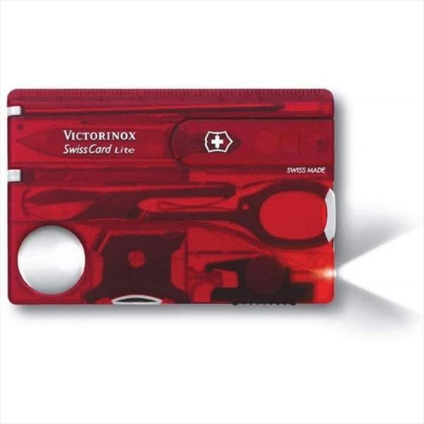 VICTORINOX ビクトリノックス 0.7300.T-RD スイスカードライトT (レッド)