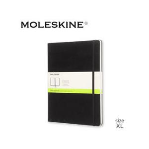 MOLESKINE モレスキン  クラシックノートブック ハードカバー XL 無地 ブラック QP0...