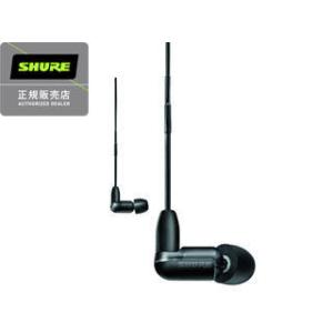 SHURE シュアー 【納期5月中旬以降】SE31BABKUNI-A　AONIC3　ブラック　カナル型イヤホン　ユニバーサルケーブル