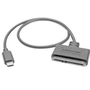 StarTech.com  USB 3.1 (10 Gbps)対応SATA - USB TypeC変換アダプタケーブル 2.5インチSATA SSD/HDD対応 USB31CSAT3CB｜murauchi