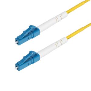StarTech.com SPSMLCLC-OS2-1M 光ファイバー ケーブル/OM2 シングルモード/1m/LC-LC/UPC/9/125/1芯/シンプレックス/100Gb