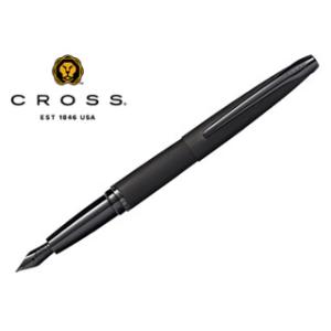 CROSS クロス  万年筆 ATX ブラッシュトフィニッシュ ブラック ステンレスペン先（M字）N886-41MJ｜murauchi