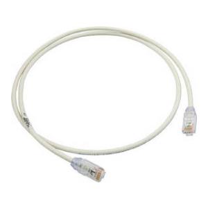 Panduit パンドウイットコーポレーション カテゴリ6A細径パッチコード 1m オフホワイト U...