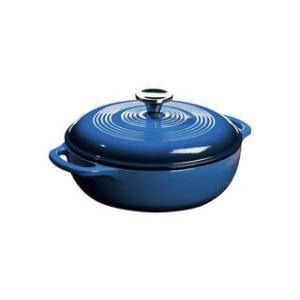 LODGE（ロッジ） カラーエナメルダッチオーブン10-3/4インチ レッド