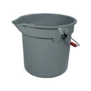 Rubbermaid ラバーメイド ブルートバケツＬ・グレー　１３．２Ｌ／2614-GRAY