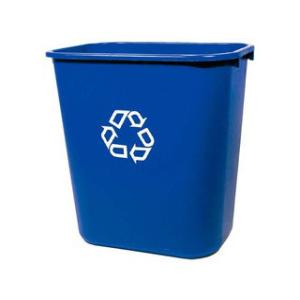 Rubbermaid ラバーメイド デスクサイド　リサイクルコンテナー　2957-73　39L　ダー...