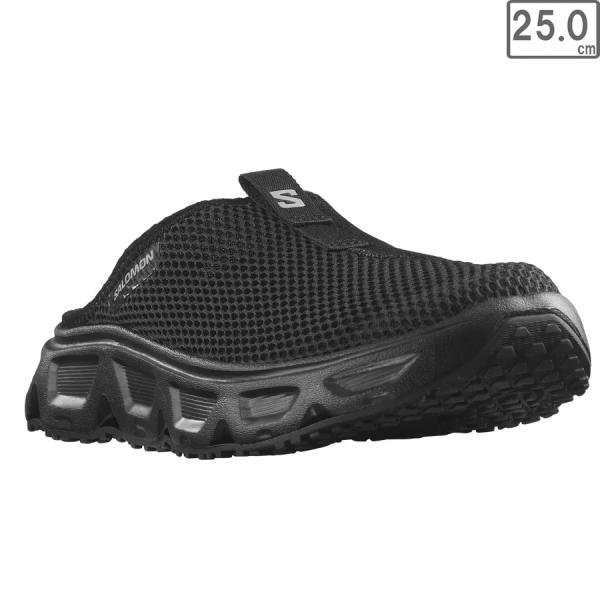 SALOMON サロモン 【メンズ】リラックススライド6.0【ブラック/ブラック/アロイ】【25.0...