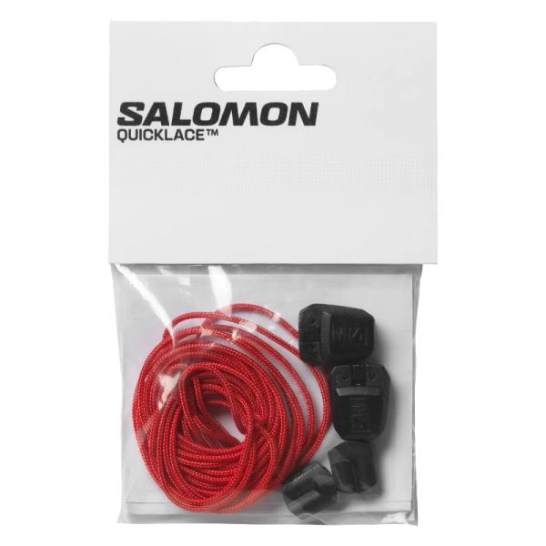 SALOMON サロモン クイックレースキット QUICKLACE KIT　【レーシングレッド/ブラ...