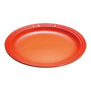 ル・クルーゼ ラウンド・プレート・LC オレンジ 19cm 単品 910140-19
