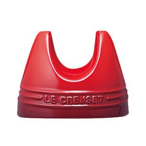 ル・クルーゼ Le Creuset リッド・スタンド チェリーレッド 鍋蓋置き