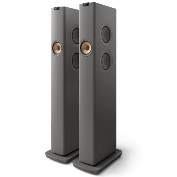 KEF JAPAN  LS60 Wireless (チタニウムグレー) ワイヤレス HiFi スピー...