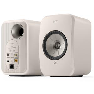 KEF JAPAN LSX II LT STONE WHITE ストーンホワイト ワイヤレスHiFi スピーカー ペア｜murauchi