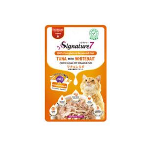 株式会社 ファンタジーワールド シグネチャー7 キャット グレイビー 【木】 パウチ ツナ＆しらす 50g