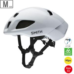 SMITH スミス イグナイト【ホワイト/マットホワイト】【M/55-59cm】 011032072 ロードバイク用ヘルメット｜murauchi
