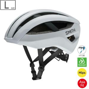 SMITH スミス ネットワーク【ホワイト/マットホワイト】【L/59-62cm】 011027253 ロードバイク用ヘルメット｜murauchi