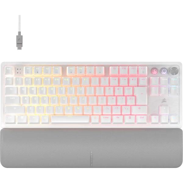 CORSAIR コルセア ラピッドトリガー付き K70 PRO TKL 高性能ホール効果 ゲーミング...