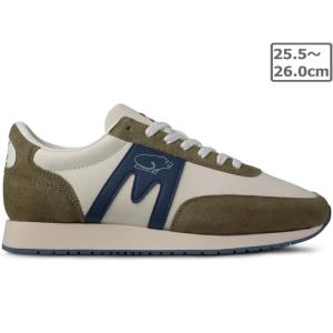 KARHU カルフ 【ユニセックス】アルバトロス82 スニーカー【US8/25.5-26.0cm】【スプレーグリーン/トゥルーネイビー】｜murauchi