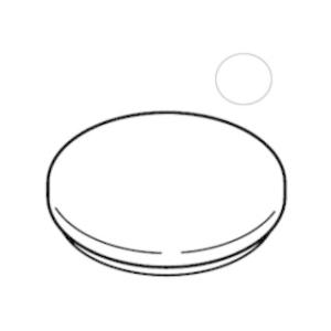 SHARP シャープ 加湿セラミックファンヒーター用 タンクカバーフタ(ホワイト系) (252117...