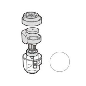 SHARP シャープ 掃除機用 ダストカップセット(ホワイト系) (2171370386)