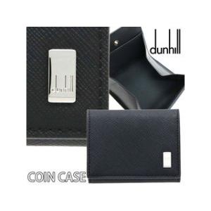 Dunhill ダンヒル  メンズ コインケース Plain ブラック コイン 小銭 カード BOX付 22R2P13PS001R｜murauchi