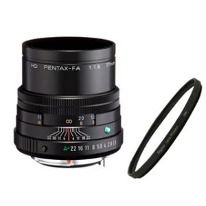 PENTAX ペンタックス  HD PENTAX-FA 77mmF1.8 Limited ブラック＋DHGレンズプロテクト（49mm）セット