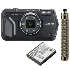 RICOH リコー WG-7 ブラック＋DB-110 充電式バッテリーセット【wg7set