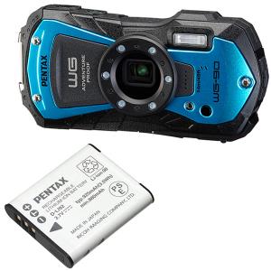 PENTAX ペンタックス WG-90（ブラック）＋純正バッテリーD-LI92セット