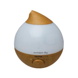 TEKNOS テクノス  EL-C315LED 超音波加湿器 3.6Lメレンゲ big Ag+カートリッジ ナチュラルブラウン